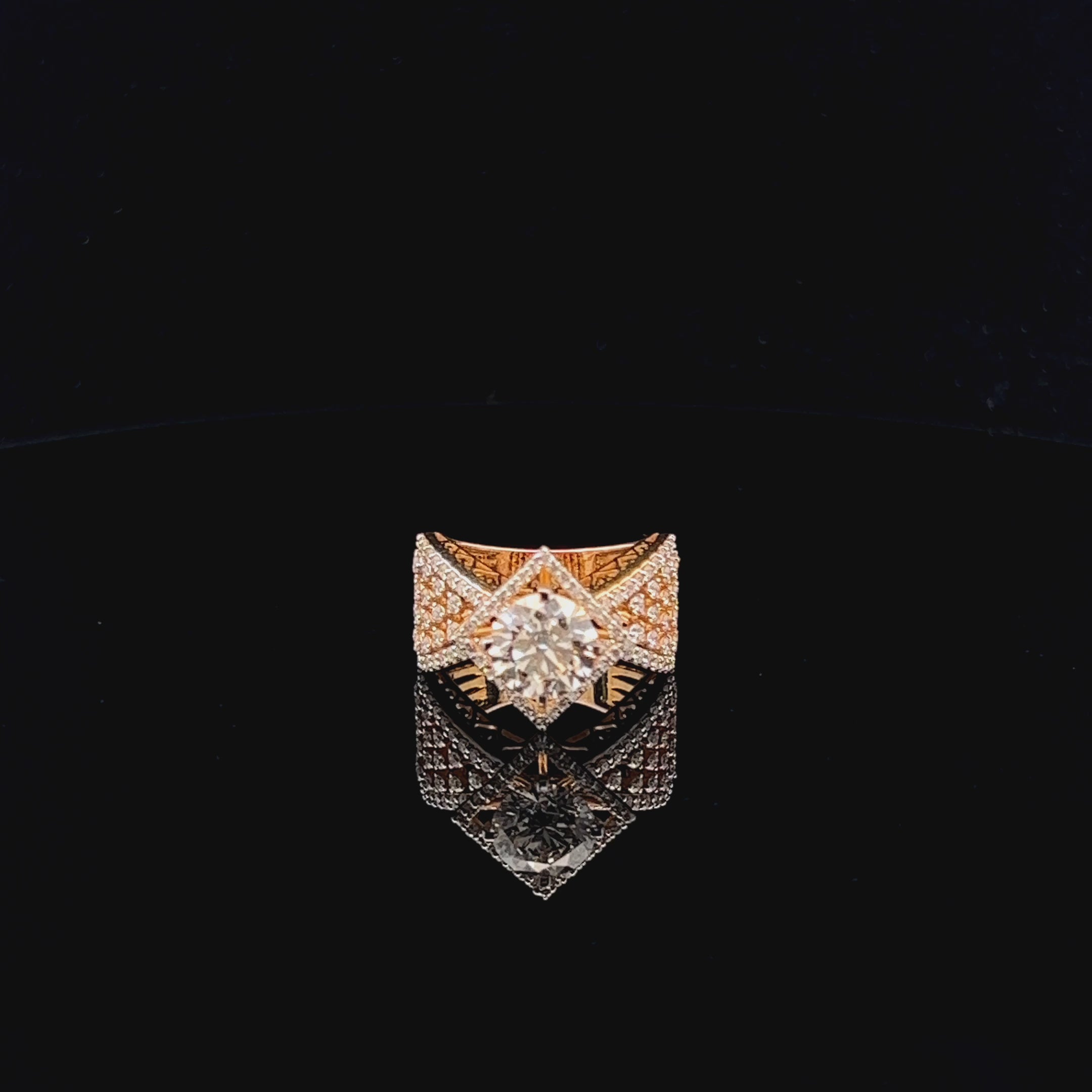 2.0ct Diamond Cocktail Ring: Statement of Grandeur